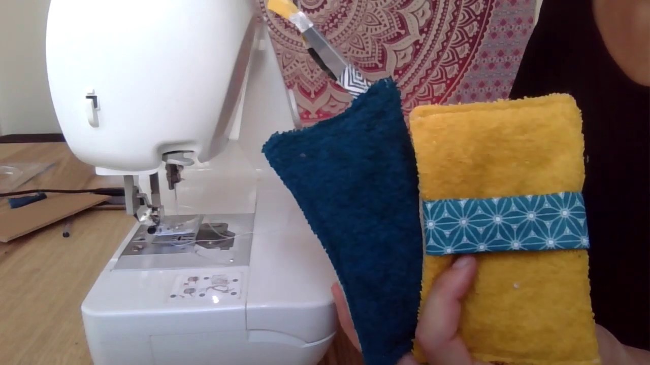 tuto eponge lavable