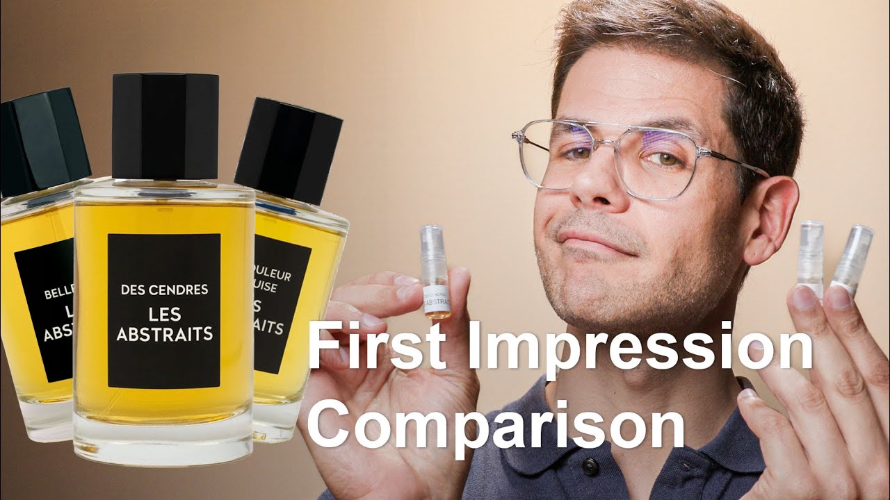 Les Abstraits Belle Âme, Des Cendres, and La Douleur Exquise - fragrance first impressions