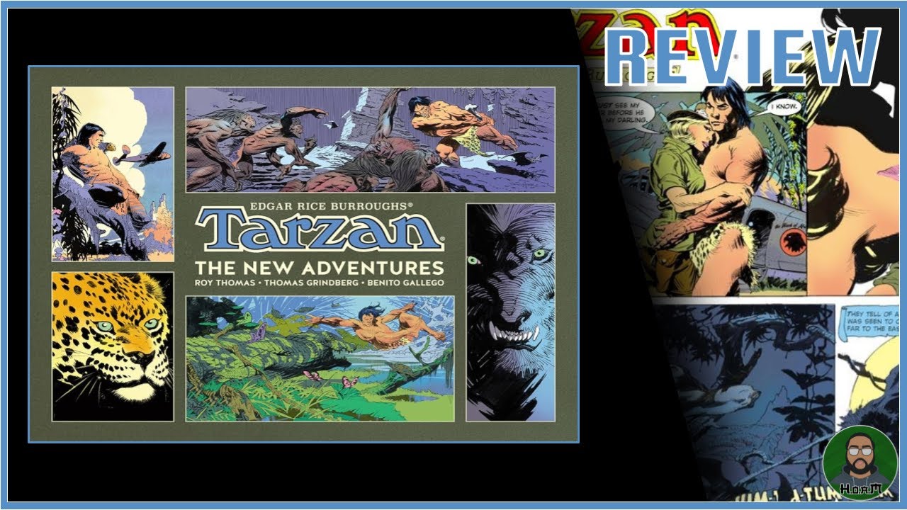 COMIC REVIEW: TARZAN: THE NEW ADVENTURES | AMAZING COMIC STRIP BY ROY THOMAS