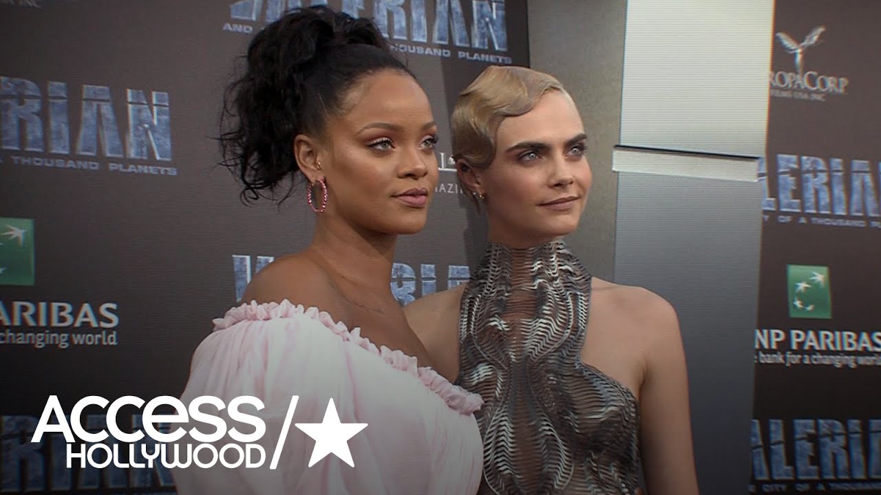 Cara Delevingne On Her 'Valerian' Premiere Fashion & Working With Rihanna | Access Hollywood