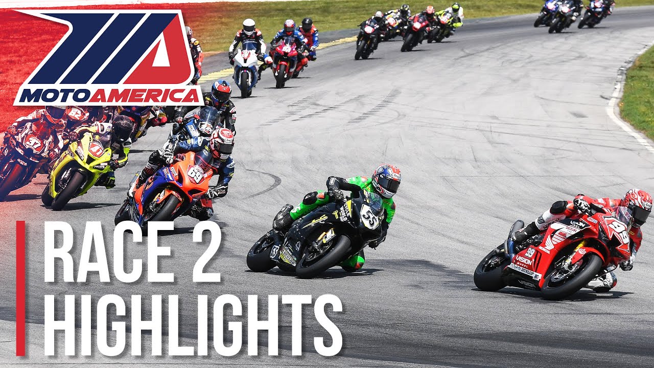 MotoAmerica Yuasa Battery Stock 1000 Race 2 at VIR 2022