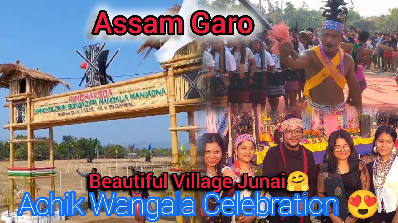 Beautiful Village Silver Jublee Celebration//Garo Wangala Festival 2026🤗