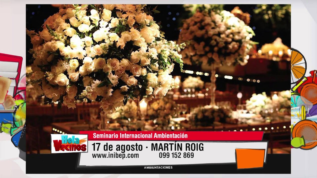 SEMINARIO INTERNACIONAL JUNTO A MARTIN ROIG INSTITUTO WEDDING PLANNER