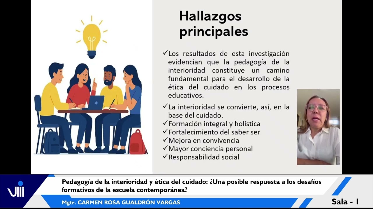 Pedagogía de la interioridad y ética del cuidado: Una posible respuesta a los desafíos formativos