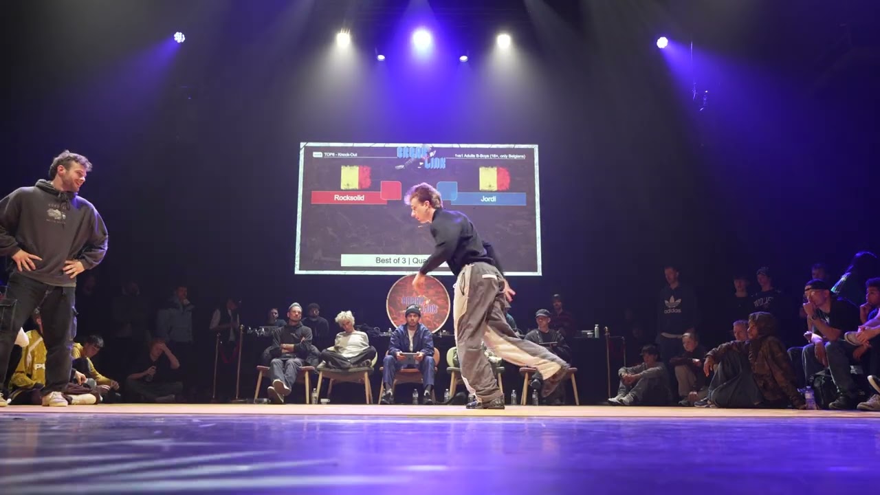 Rocksolid vs Jordi - TOP8 - Adults Bboys Break Link 2024