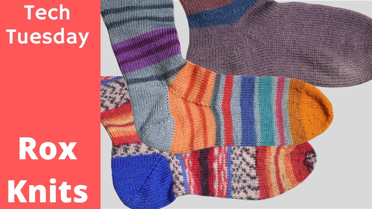 Mystery SOLVED! When to start the heel for a toe-up sock // Technique Tuesday