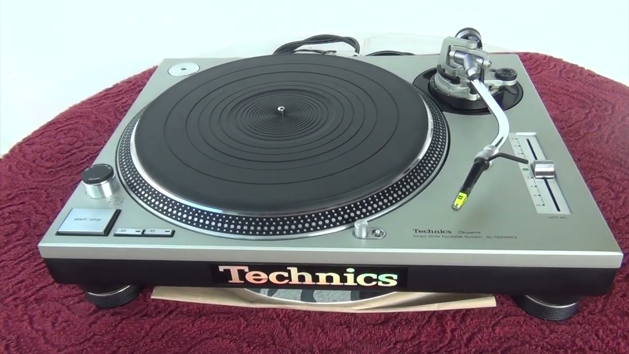 SL 1200 MK2 TECHNICS MADE IN JAPAN