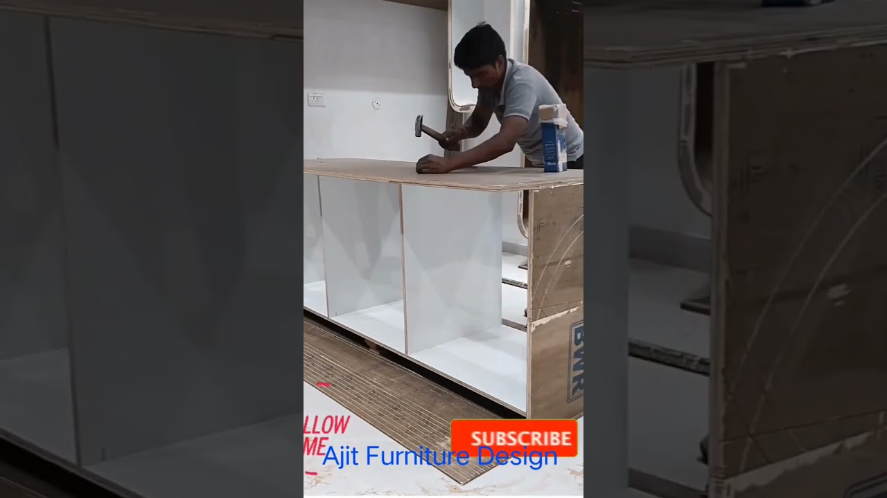 Shop Counter making Progress #carpentry #furniture #interiordesign #shorts