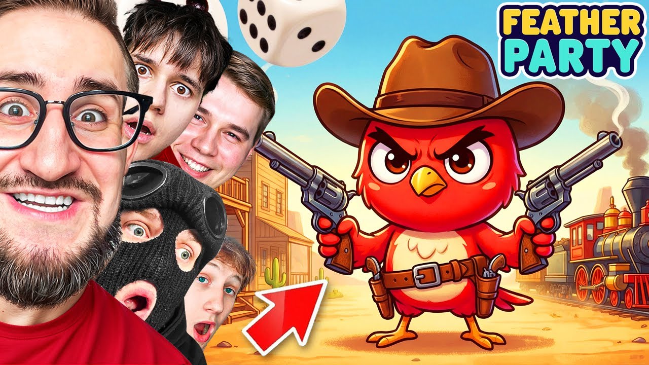 1 ШАНС на МИЛЛИОН на ТАКОЙ ФИНАЛ! УГАРНАЯ НАСТОЛЬНАЯ ИГРА на ДИКОМ ЗАПАДЕ В FEATHER PARTY