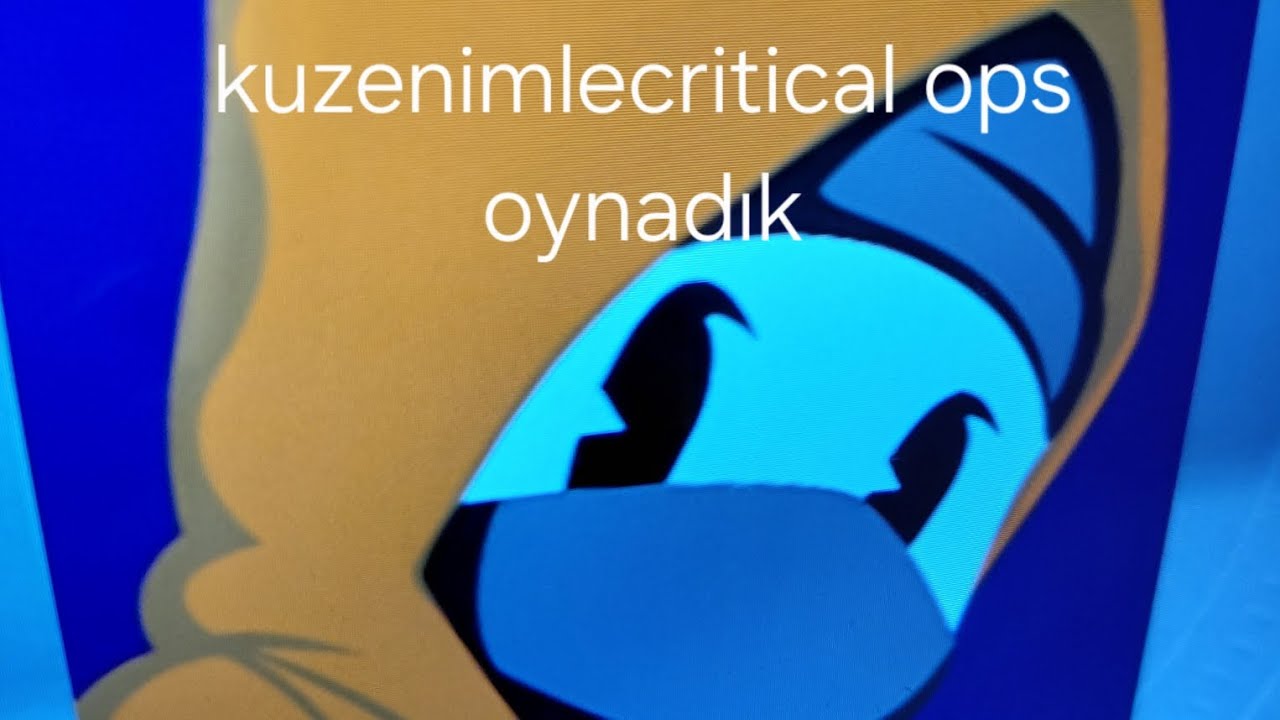 Kuzenimle critical ops oynadık/critical ops