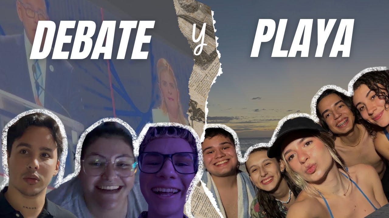 Sobrevivimos al DEBATE PRESIDENCIAL… y HUIMOS a la playa