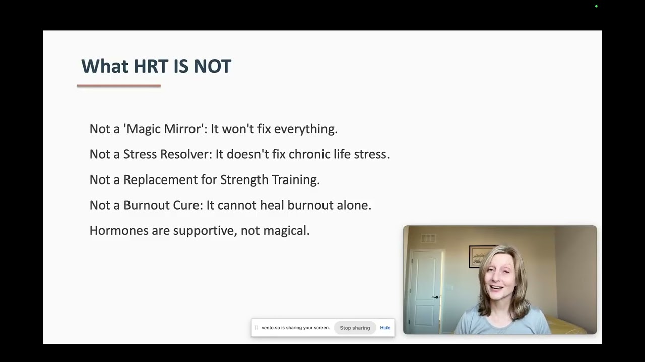 What HRT Actually Does and What It Doesn’t in Perimenopause