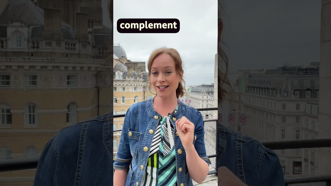 &bdquo;compliment&rdquo; și &bdquo;complement&rdquo; - care este diferența? #pantaloni scurți