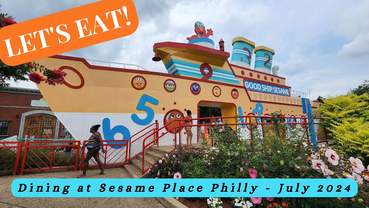 Tasting Our Way Through Sesame Place Philly's Food Options