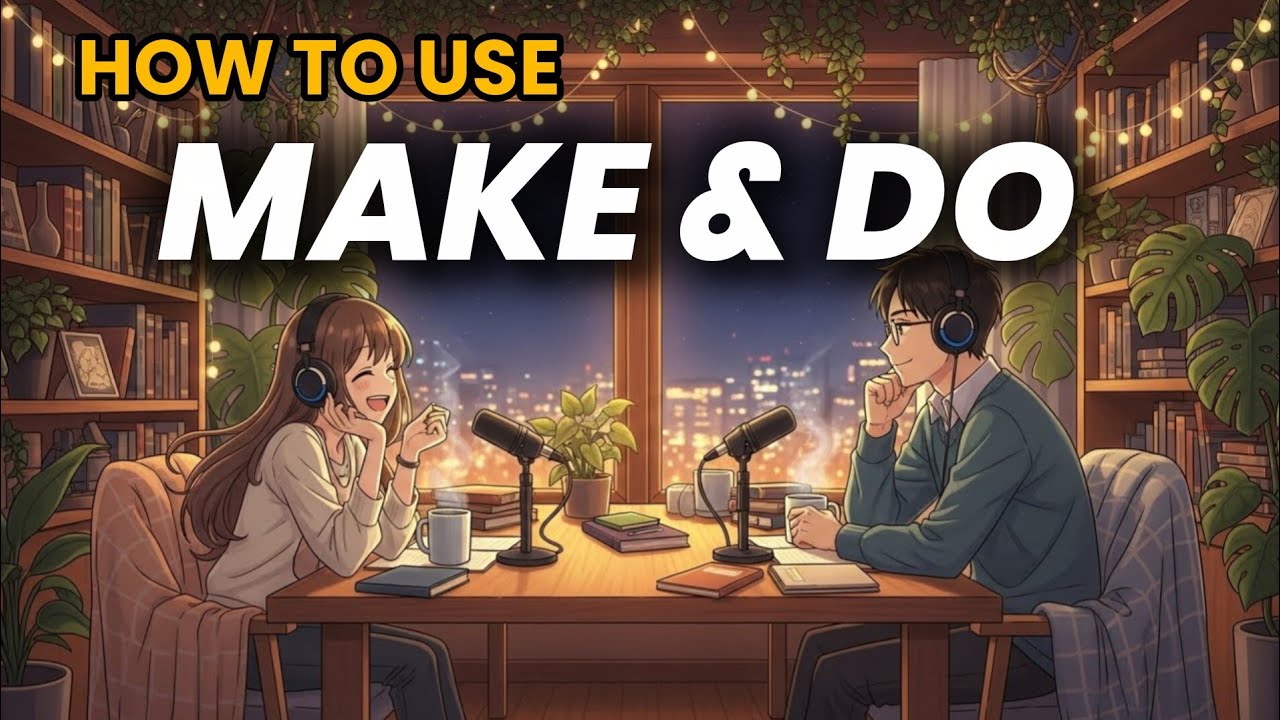 Confident English Podcast | How to Use Make vs Do in English