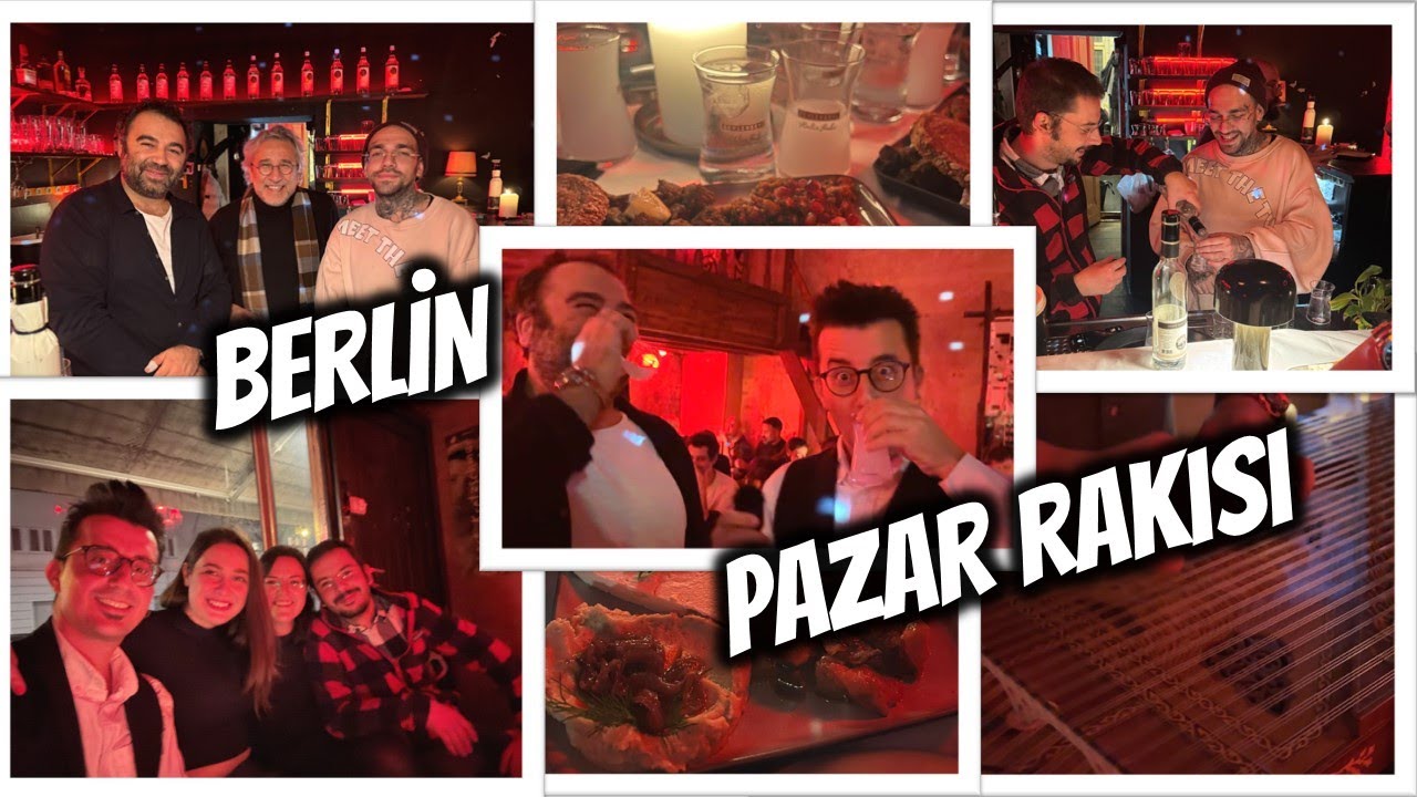 Berlin'de Pazar Rakısı - Şafak Salda'nın Mekanındayız