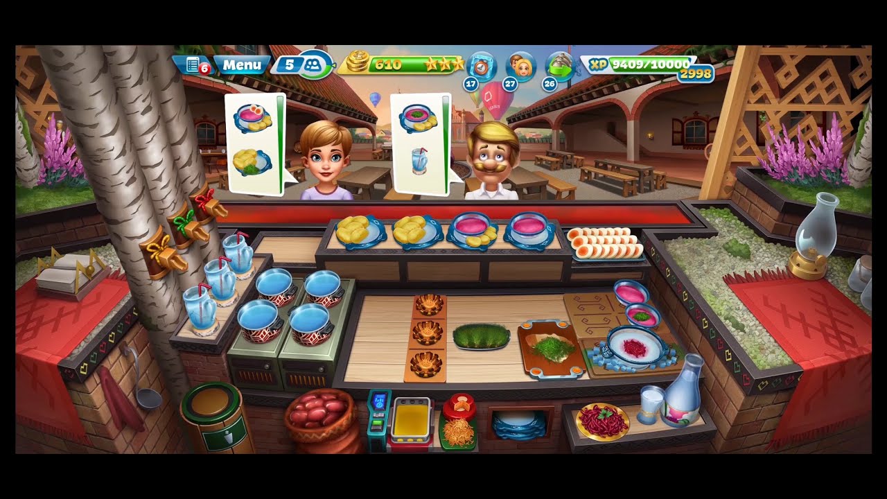 Cooking Fever - Vilnius Manor Level 11-15