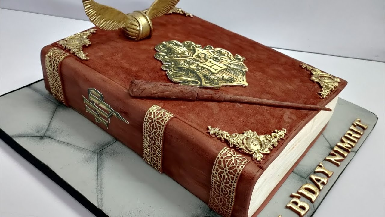 Harry Potter theme book cake 🎂