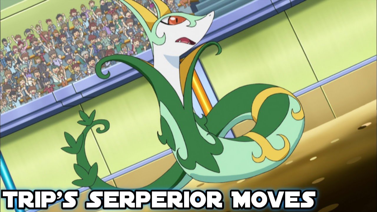 Trip's Serperior Moves