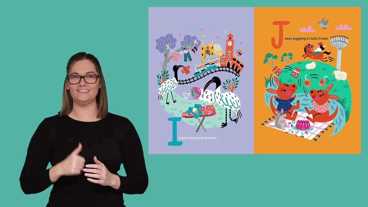 Auslan In-Language Story Time: The Little Queenslanders' Alphabet Book