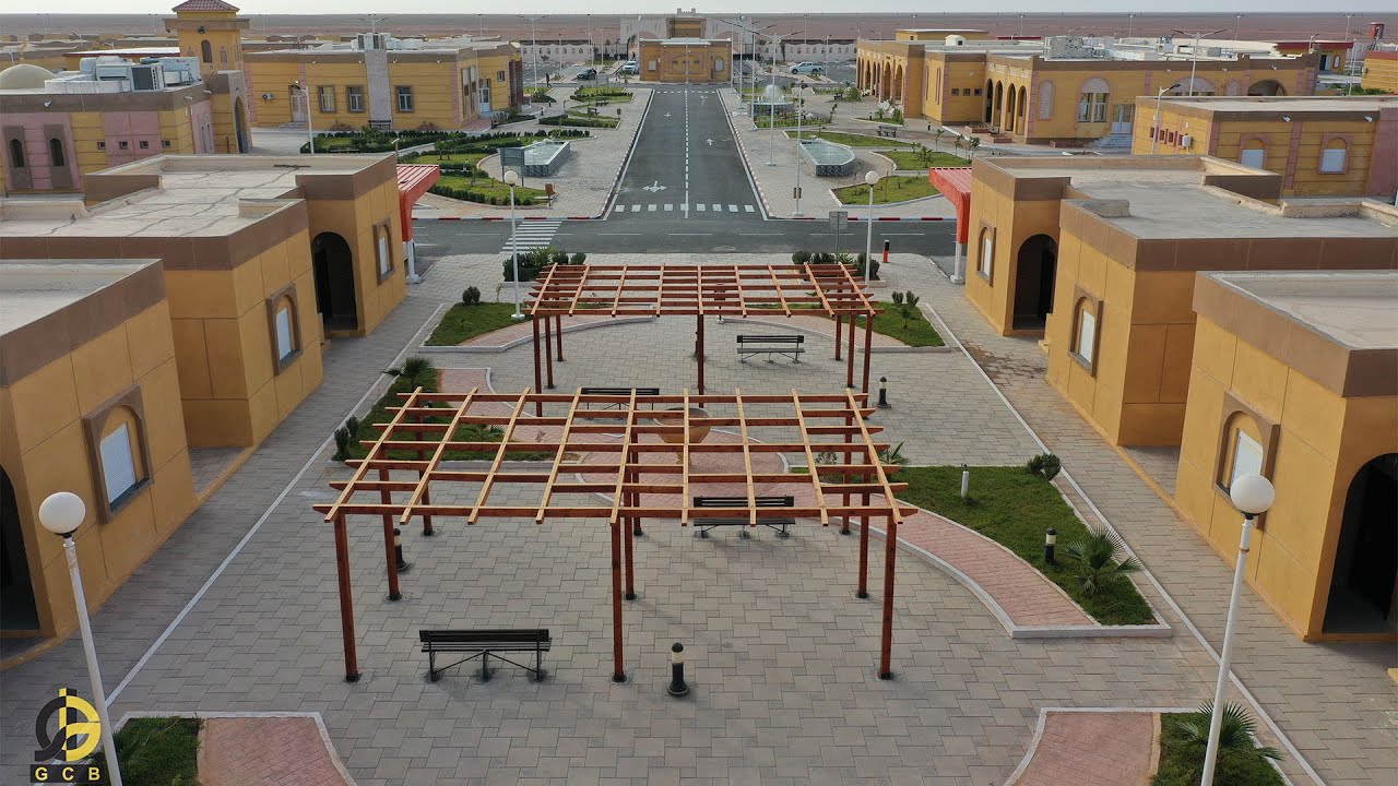 Base de vie SONATRACH à Hassi Ilatou w.Adrar, construite par GCB قاعدة الحياة (حاسي إيلاتو) أدرار