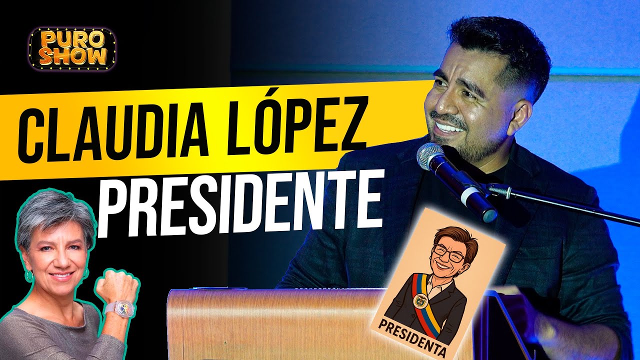 El d&iacute;a que Claudia L&oacute;pez sea presidenta de Colombia. - Jhovanoty