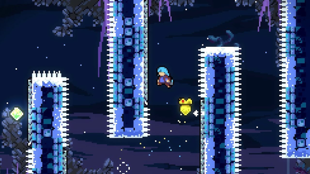 Celeste Mods | Wintry Cliffs - Golden Strawberry + All Red Berries