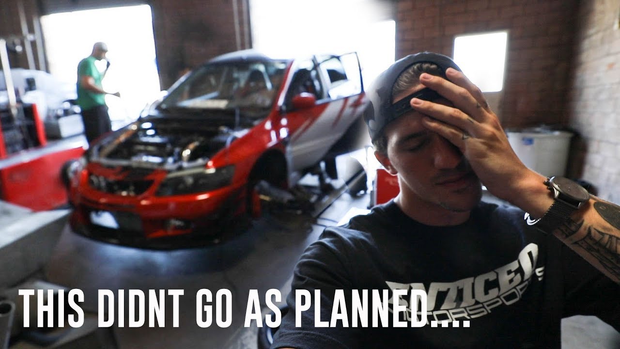 EVO 8 DYNO DAY FAIL..