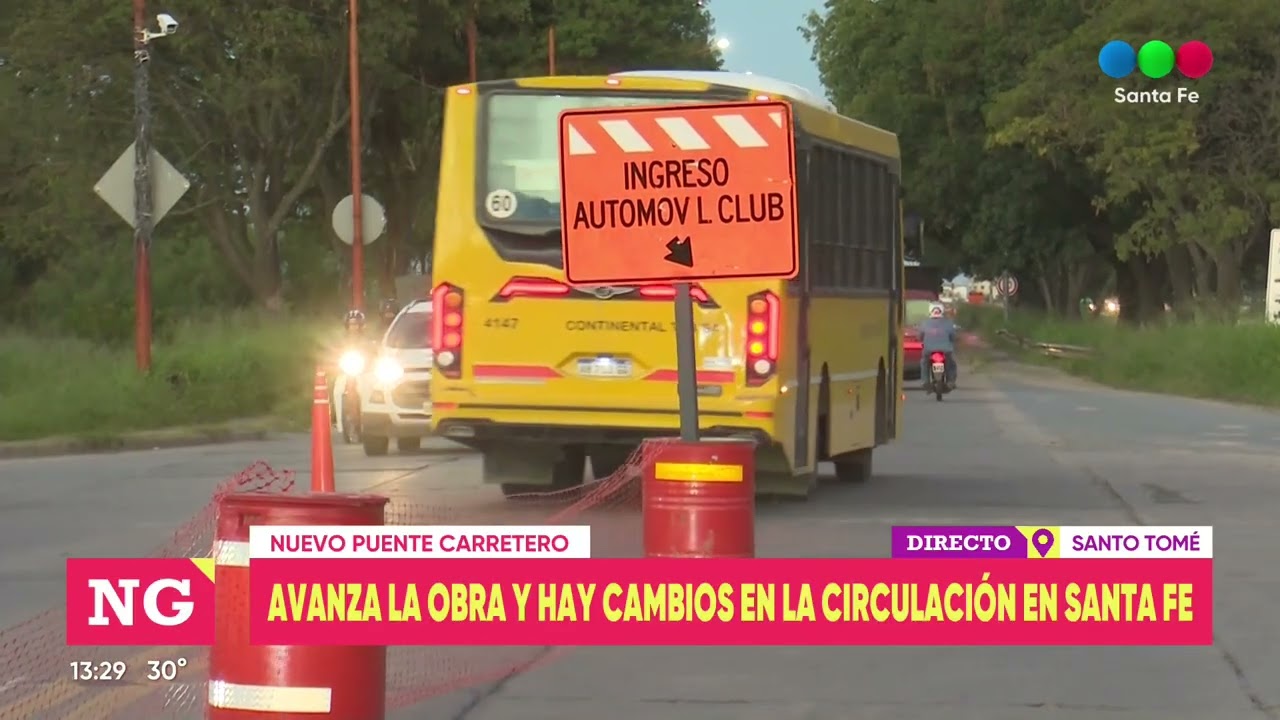 Nuevo Puente Carretero: avanzan las obras y generan cortes y desvíos