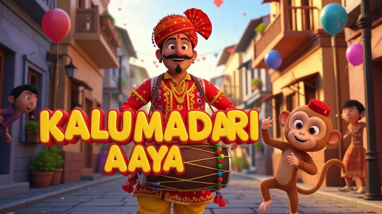 Kalu Madari Aaya | Rhyme song for kids |bachchon ke song 