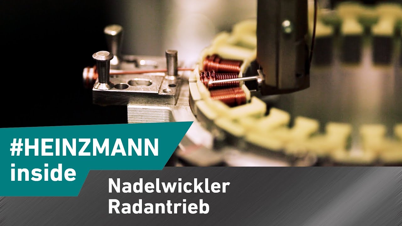 Der Nadelwickler Radantrieb #HEINZMANNinside
