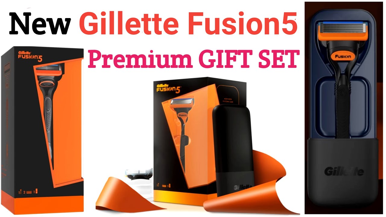 Gillette Fusion 5 Premium Gift Set for Men