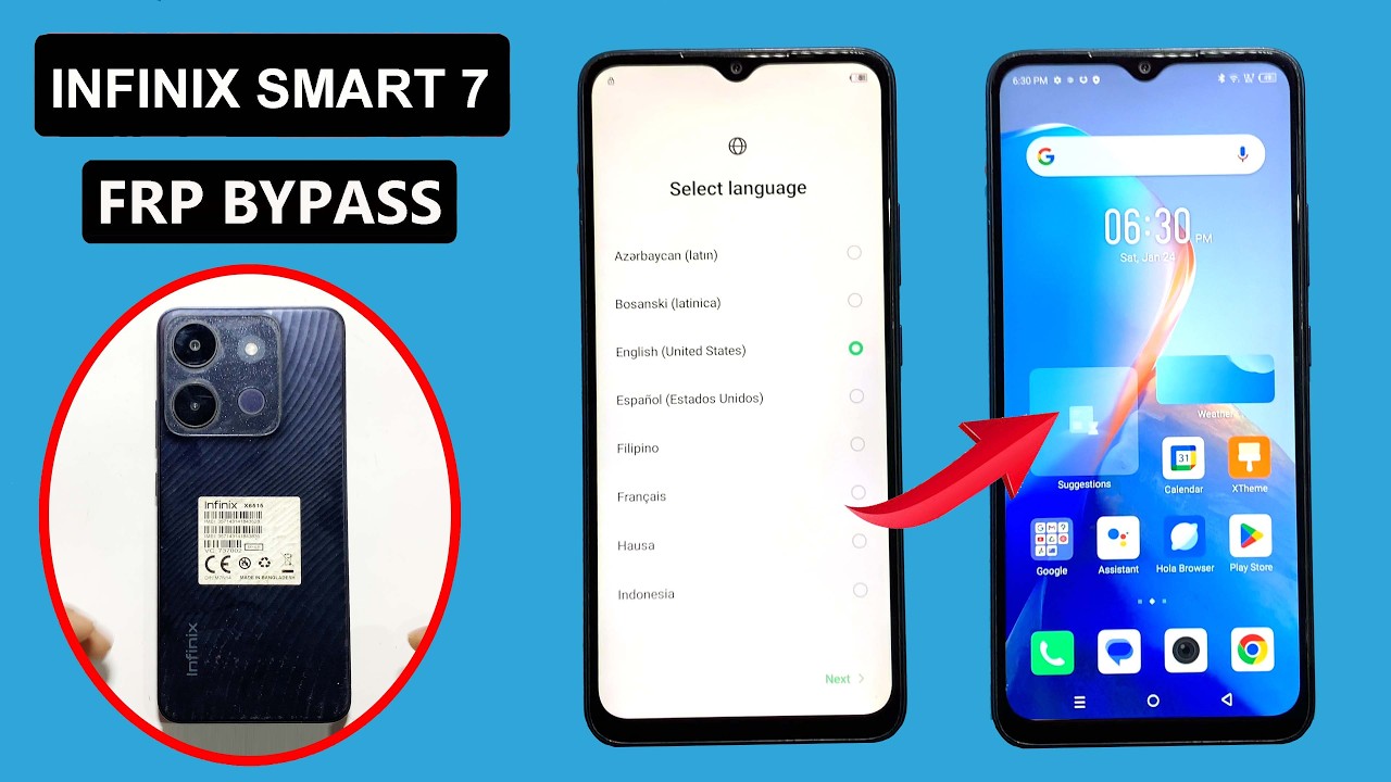 Infinix Smart 7 Frp Bypass 2026 | Infinix Smart 7 Google Account Bypass | Infinix Smart 7 Frp Unlock