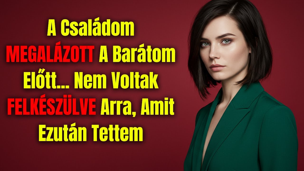 A Családom MEGALÁZOTT A Barátom Előtt... Nem Voltak FELKÉSZÜLVE Arra, Amit Ezután Tettem