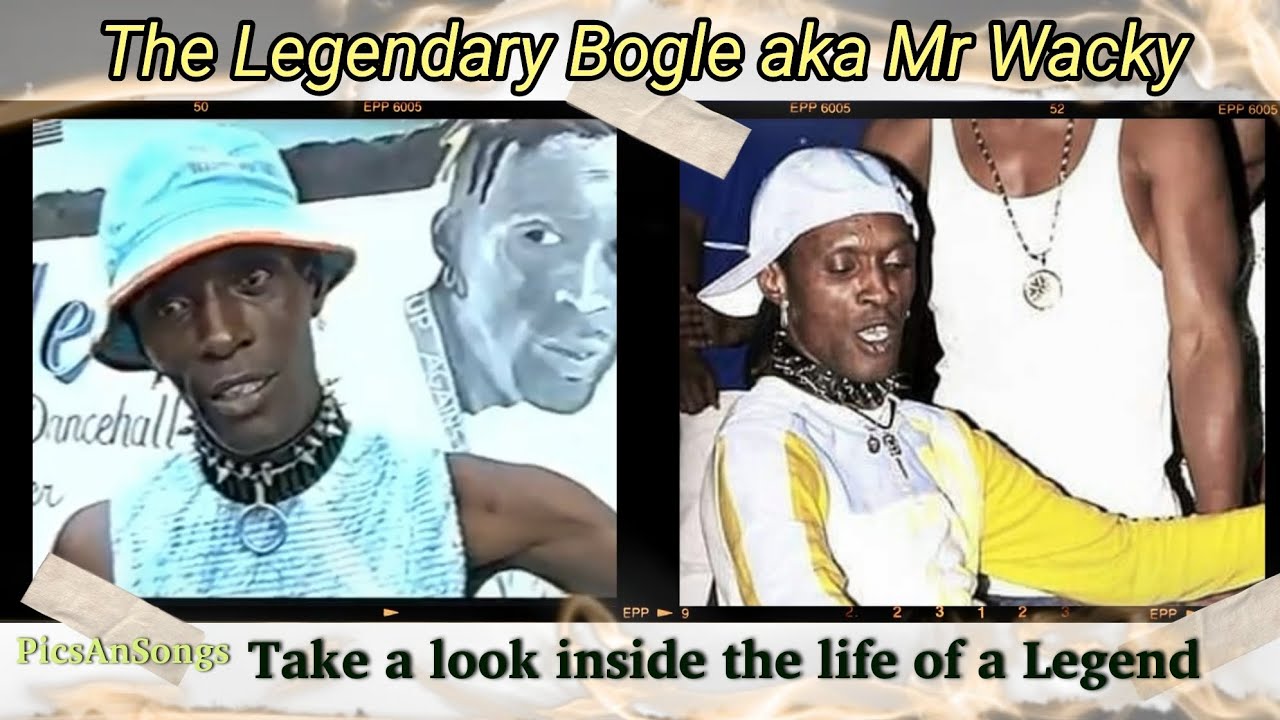 The Legendary Bogle aka Mr Wacky shows Interviews and dancing videos