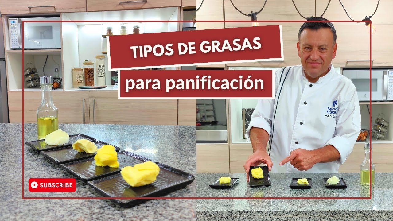 Tipos de grasas para panificación y sus diferencias 🧈| MundoBaking