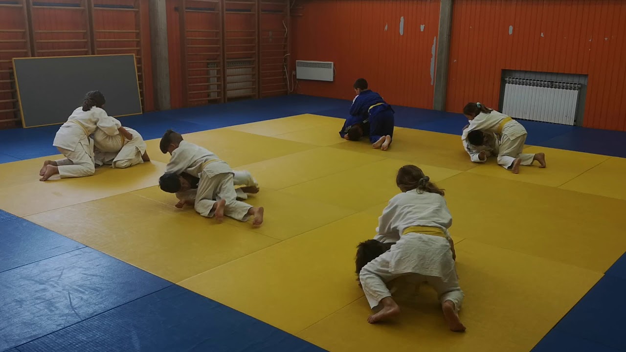 Okreti u parteru - Priprema za polaganje učeničkih judo pojaseva