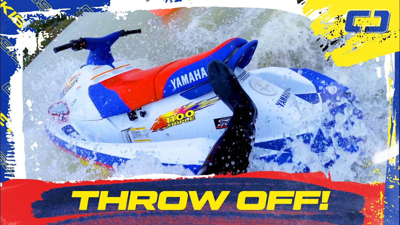 👀THROW BACK 👀 First Ride Yamaha Wave Raider 1100 1996 | Mad Mikes | POV | Classic Jetskis