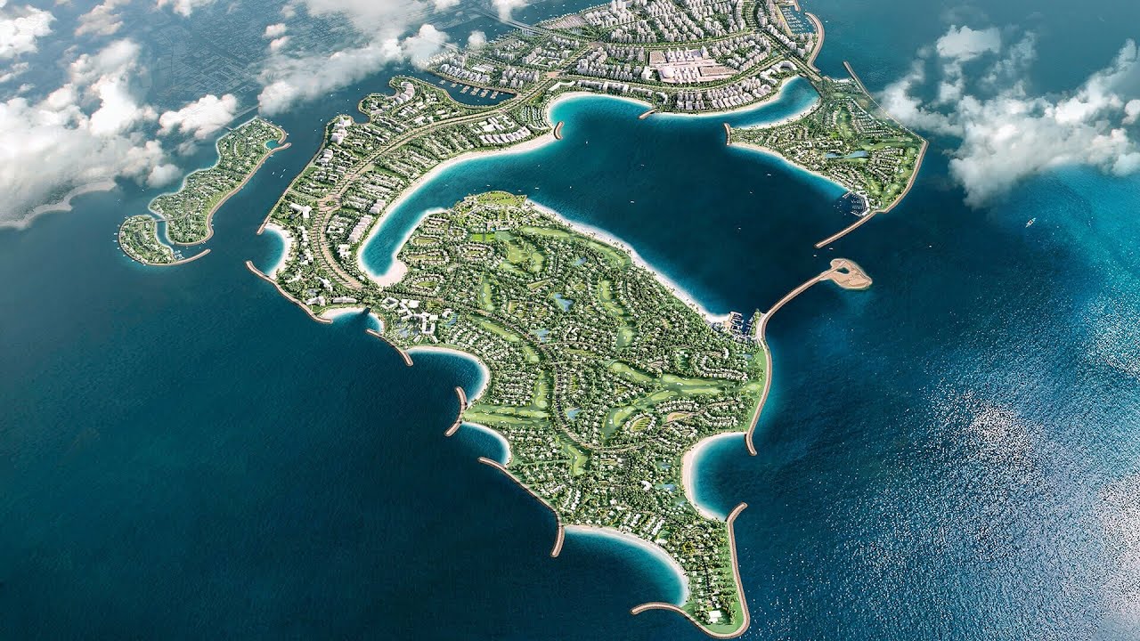 Dubai Islands - historie, současnost a plánovaná výstavba.
