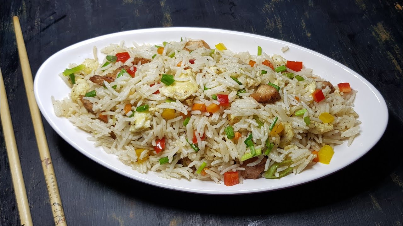 ഇനി കുക്കറിലും ഫ്രൈഡ് റൈസ് ഉണ്ടാക്കാം | easy chicken egg fried rice in cooker |