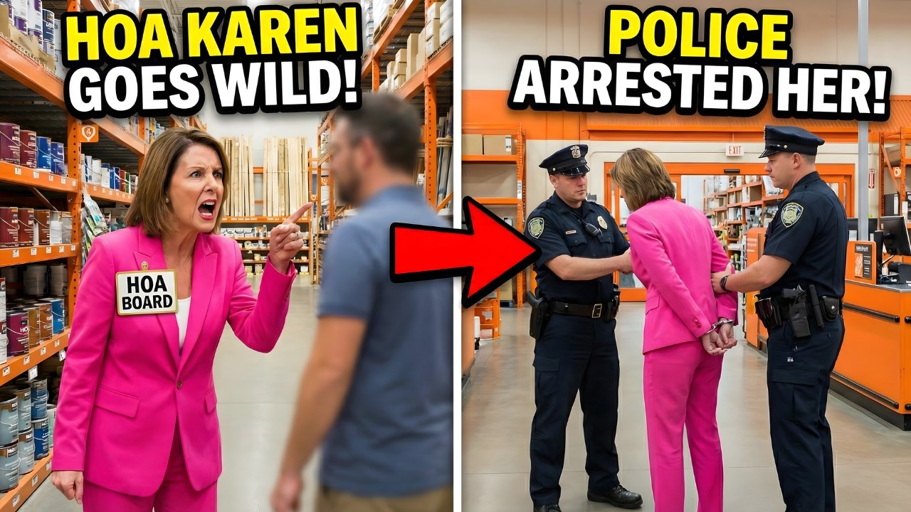 HOA Karen Tried Enforcing HOA Rules Inside Home Depot &mdash; Police Arrested Her