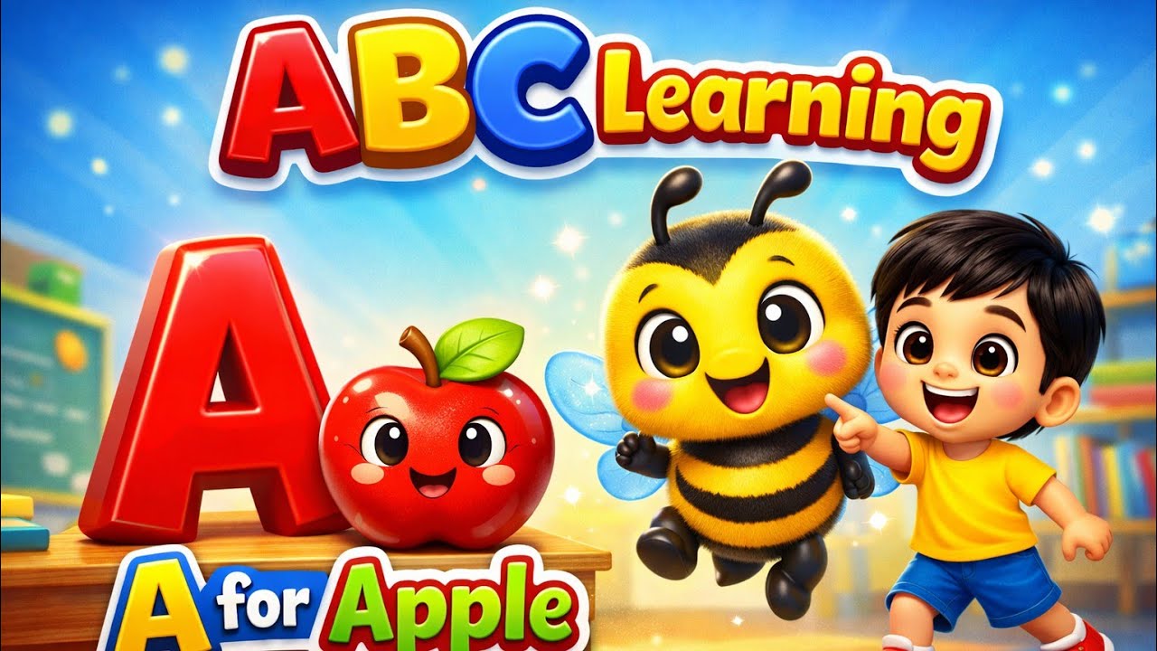 ABC A–Z |Learn with Fun| Dual Word Phonics for Kids #shorts #cartoon #shortvideo #shortfeeds