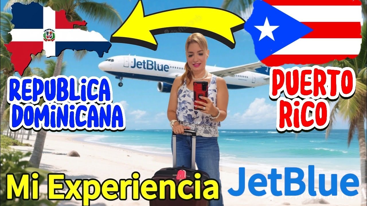 AVION ✈️ DE SAN JUAN 🇵🇷 A SANTO DOMINGO 🇩🇴 EN 1 HORA 2025/HOTEL, PRECIOS, REVIEW Y MAS..