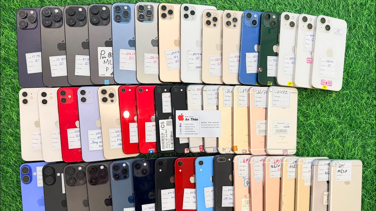 26/2- Hàng mới về: 14 PRM bản 1T / 12-13 QT 2 sim vật lý/ 16plus 2sim/TLÝ:6splus QT 950K