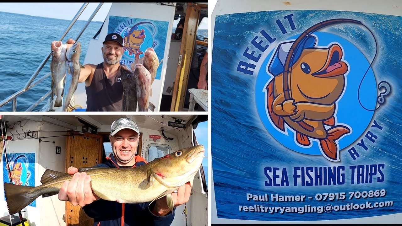 ЛЕТНЯЯ РЫБАЛКА НА ТРЕСКУ | Лодочная рыбалка из Скарборо | На борту REEL IT RYRY. Шкипер: Пол Хамер