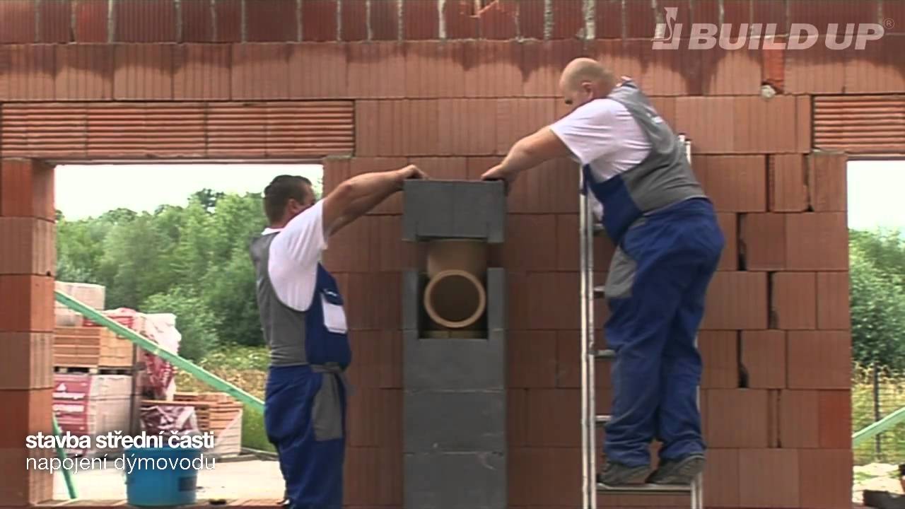Montáž komína - návod | komínový systém BUILD UP® | DobryTah.cz