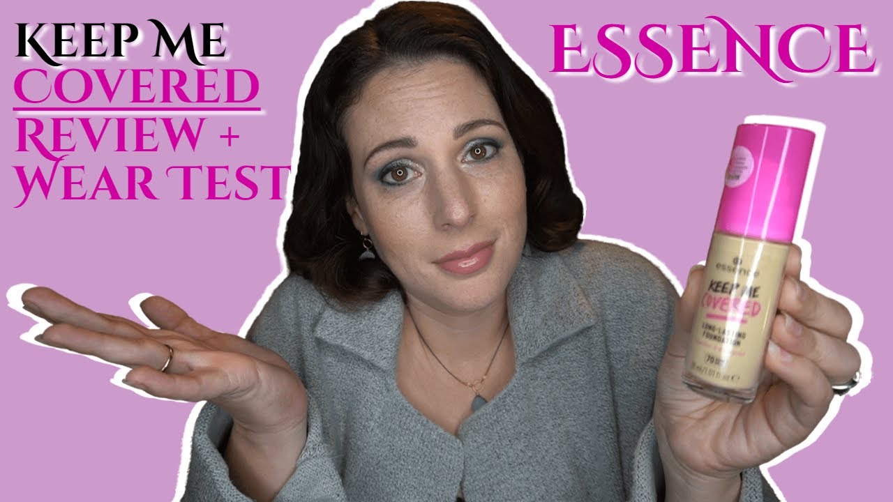 Essence Keep Me Covered Foundation Review + Wear Test