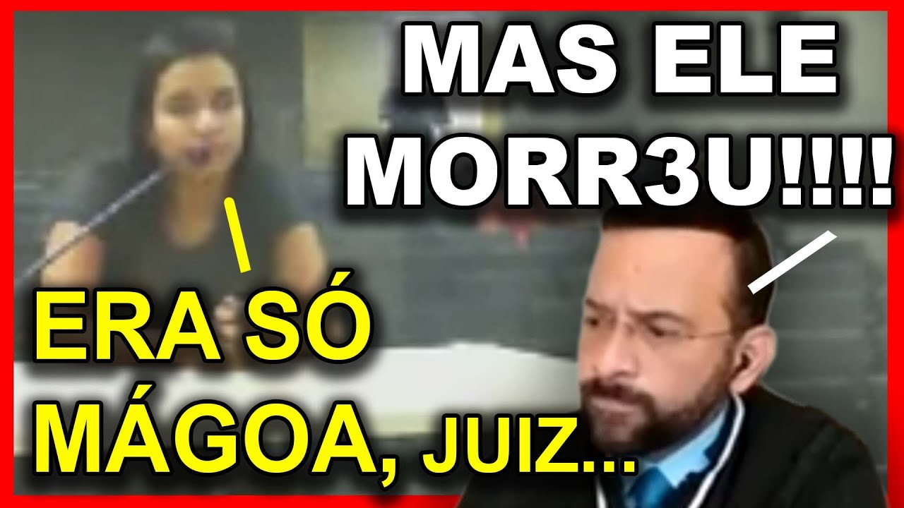 🔴ELA ENCOMENDOU AGRESSÃ0 PRO EX E DEU RUIM.... ELE M0RR3U! TRIBUNAL DO JÚRI🔴