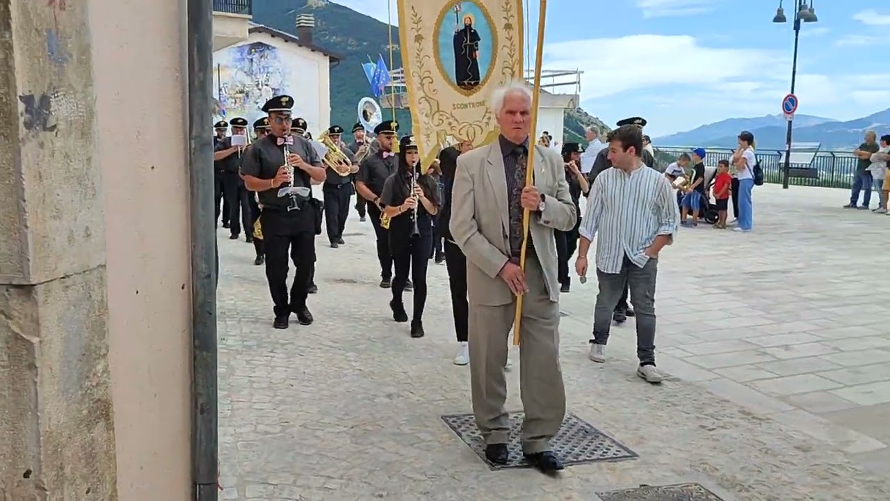 Marcia Web banda di Grottolella 11/8/23 Scontrone Processione di San Gerardo