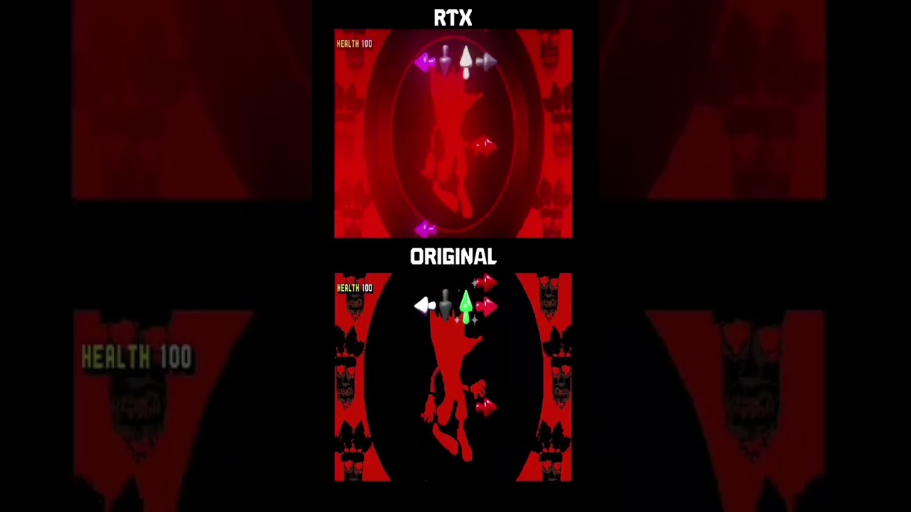TRINITY ENCORE ORIGINAL VS RTX | FNF REWRITE ROUND 2 #shorts #viralshorts #fnf #rewrite #sonic